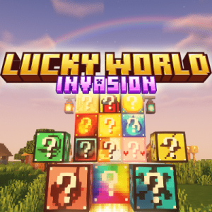 Logo of Lucky World Invasion modpack for Minecraft