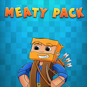 Logo of MeatyPack modpack for Minecraft