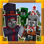 Logo of Mischief Illagers mod for Minecraft