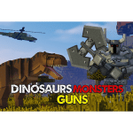 Logo of Monsters, Guns And Dinosaurs modpack for Minecraft