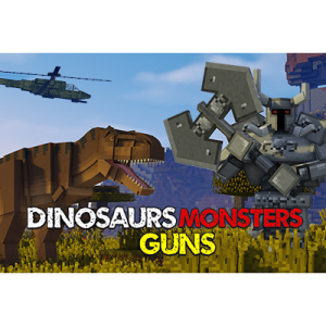Logo of Monsters, Guns And Dinosaurs modpack for Minecraft