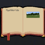 Logo of Myst Worlds mod for Minecraft