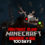 Logo of Nightmare Island – Modpack by ShadowMech (100 Days Challenge) modpack for Minecraft