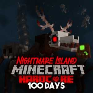 Logo of Nightmare Island – Modpack by ShadowMech (100 Days Challenge) modpack for Minecraft