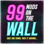 Logo of Ninety Nine (99) Mods on the Wall – featuring Create modpack for Minecraft
