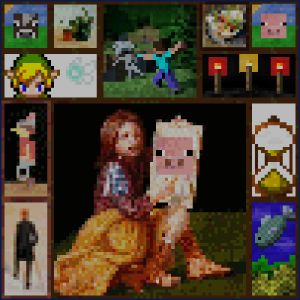 Logo of Paintings ++ mod for Minecraft