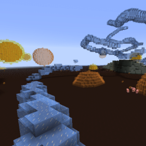 Logo of RFTools Dimensions mod for Minecraft