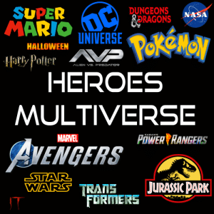 Logo of The Heroes Multiverse modpack for Minecraft