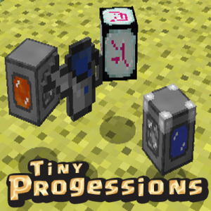 Logo of Tiny Progressions mod for Minecraft