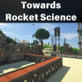 Logo of Towards Rocket Science modpack for Minecraft