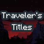 Logo of Traveler’s Titles (Forge/NeoForge) mod for Minecraft