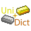 Logo of UniDict mod for Minecraft