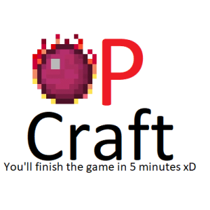 Logo of way too op craft modpack for Minecraft