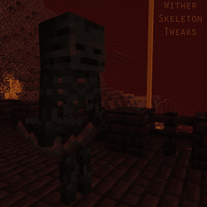 Logo of Wither Skeleton Tweaks mod for Minecraft