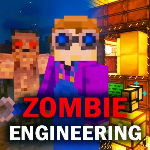 Logo of Zombie Engineering modpack for Minecraft
